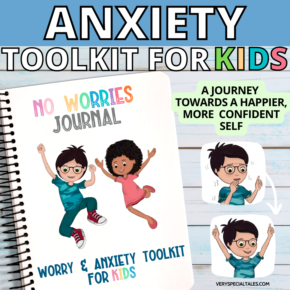 Anxiety &amp; Worry Toolkit for Kids (NO WORRIES JOURNAL) – Very 