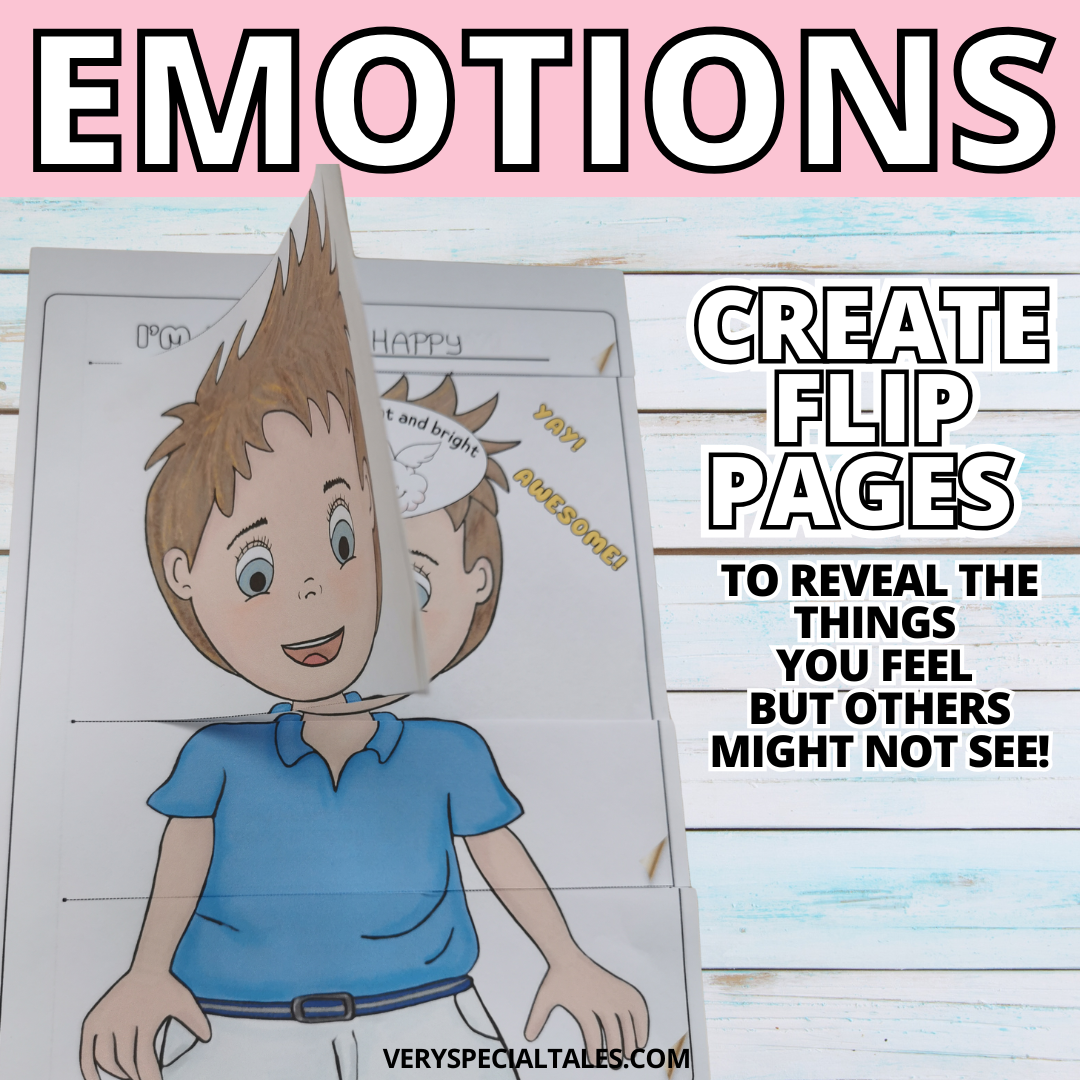 Emotions flip page activity