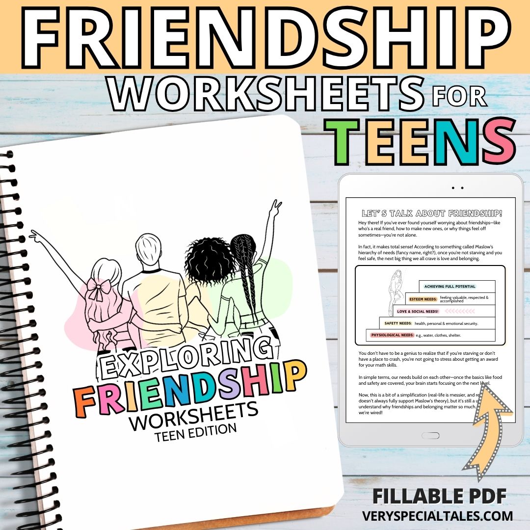 TEEN Workbooks Bundle (PDF Format) - Anger, Social Skills, Self-Esteem & More