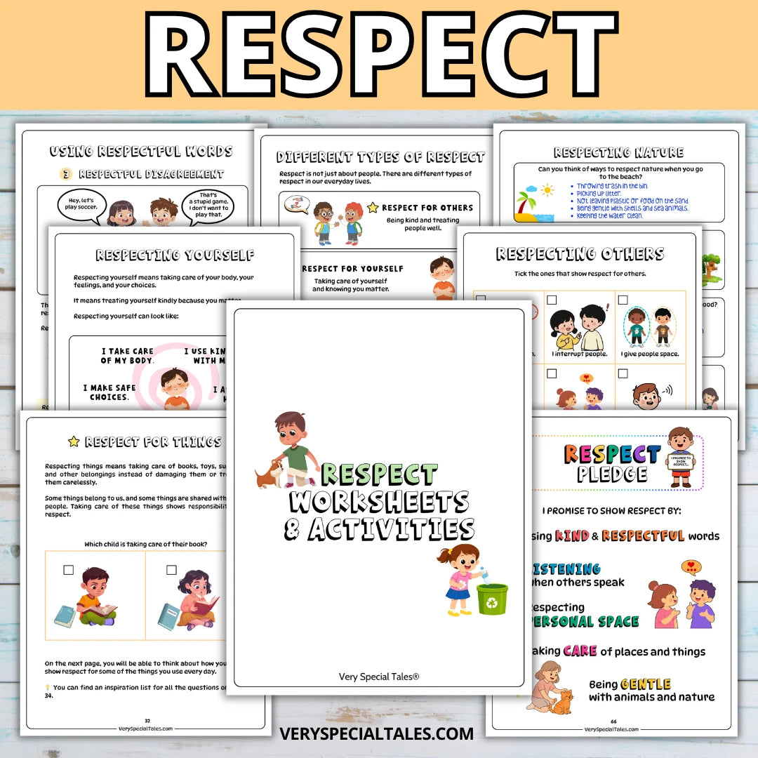 Respect Worksheets & Activities for Kids