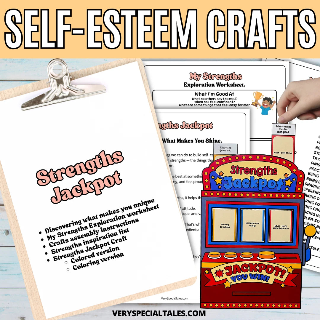 Self-esteem craft activity &