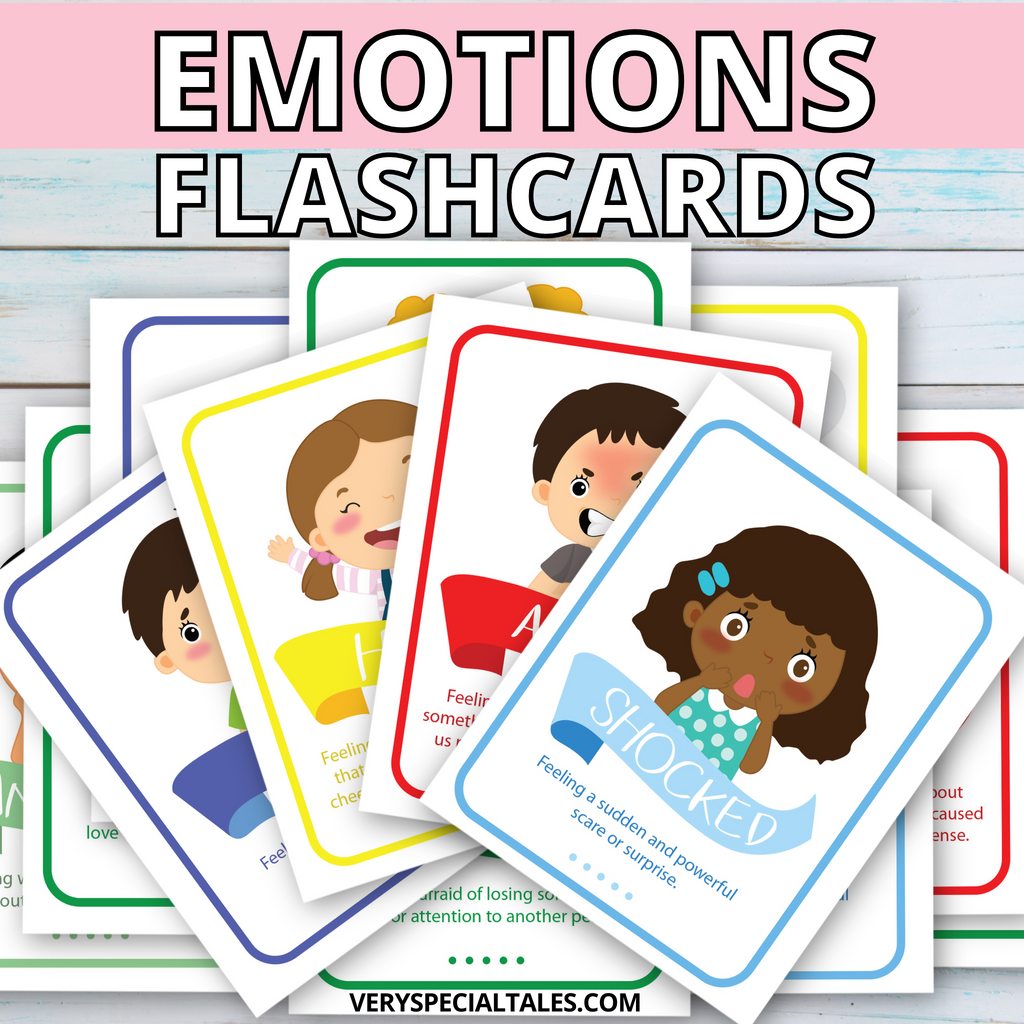 Emotions Playdough Mats – Very Special Tales