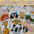 Affirmation cards for kids with cute illustrations