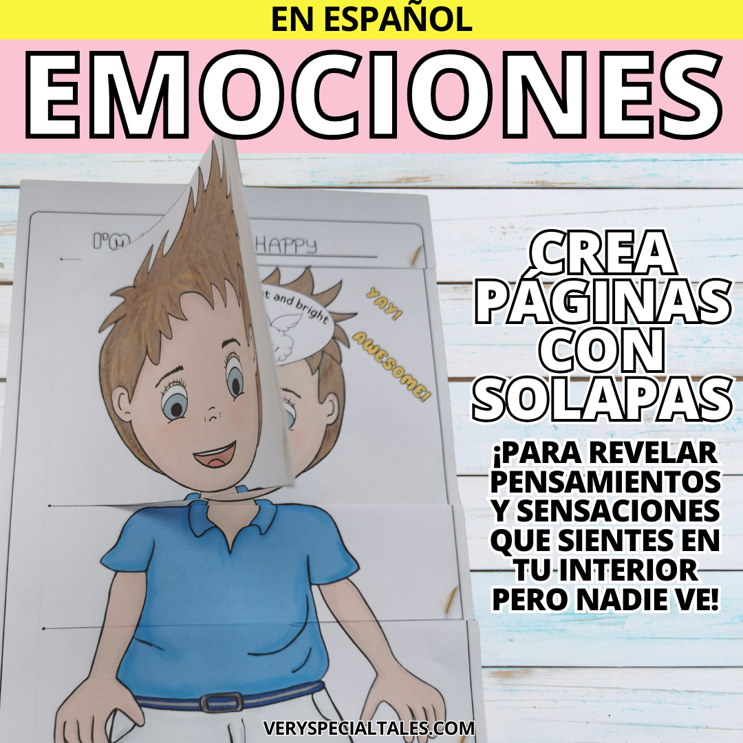 Actividad de las Emociones de Páginas para Levantar Solapas