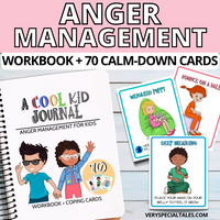 Kids Workbooks Bundle (PDF Format)-  Anger, Social Skills, Self-Control & More