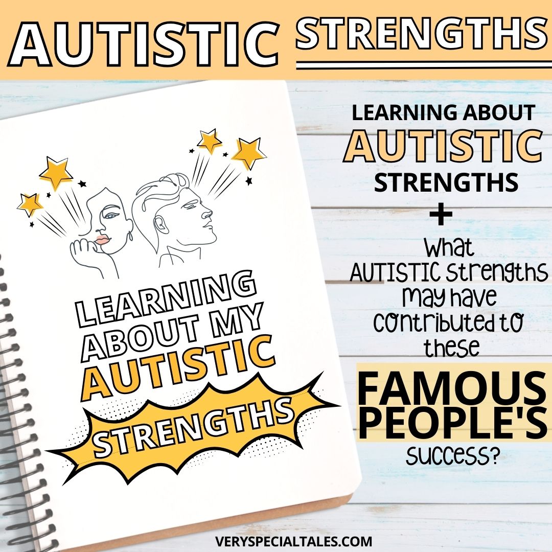 Autistic strengths printable workbook