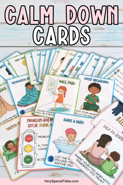 CALM DOWN CARDS FOR KIDS