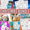 Christmas Coloring & Crafts Bundle for Kids (Printable Pack)