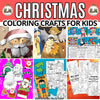 Christmas Coloring & Crafts Bundle for Kids (Printable Pack)