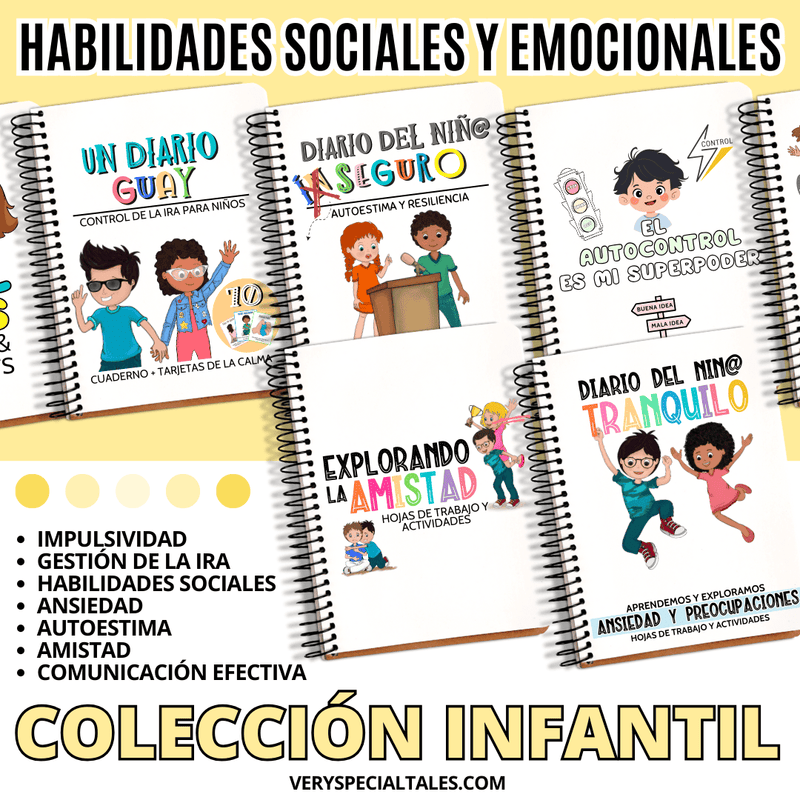 Colección de Cuadernos de Desarrollo de Habilidades Sociales y Emocionales