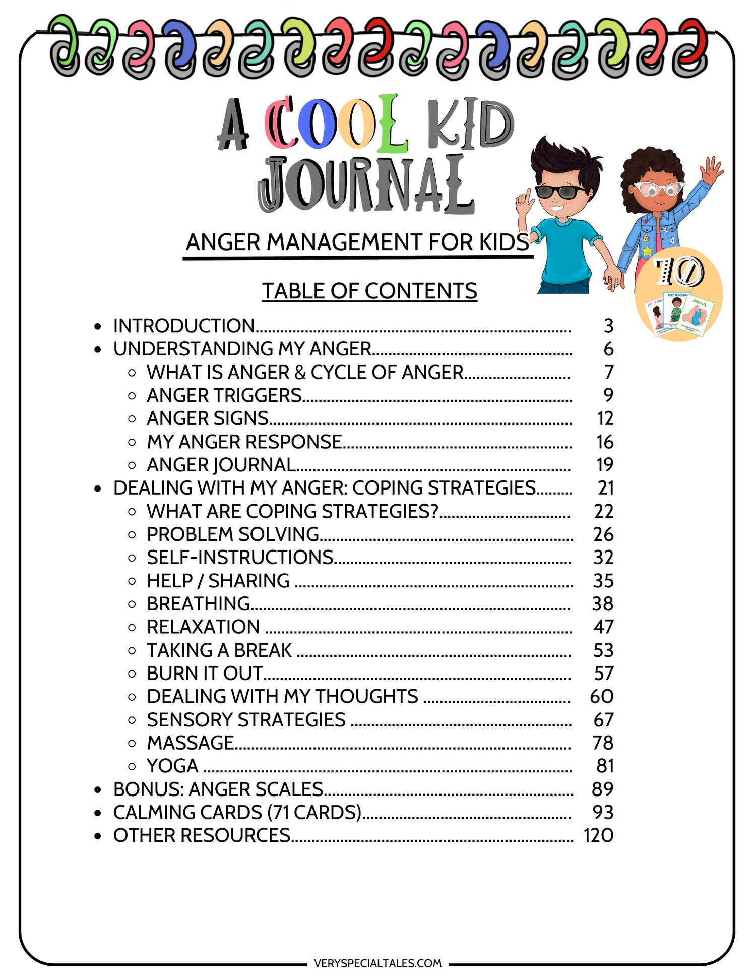 Table of contents for a book titled &