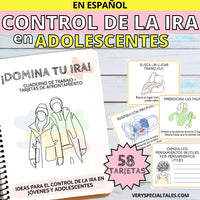 Domina Tu Ira: Cuaderno de Gestión de la Ira en Adolescentes y Jóvenes