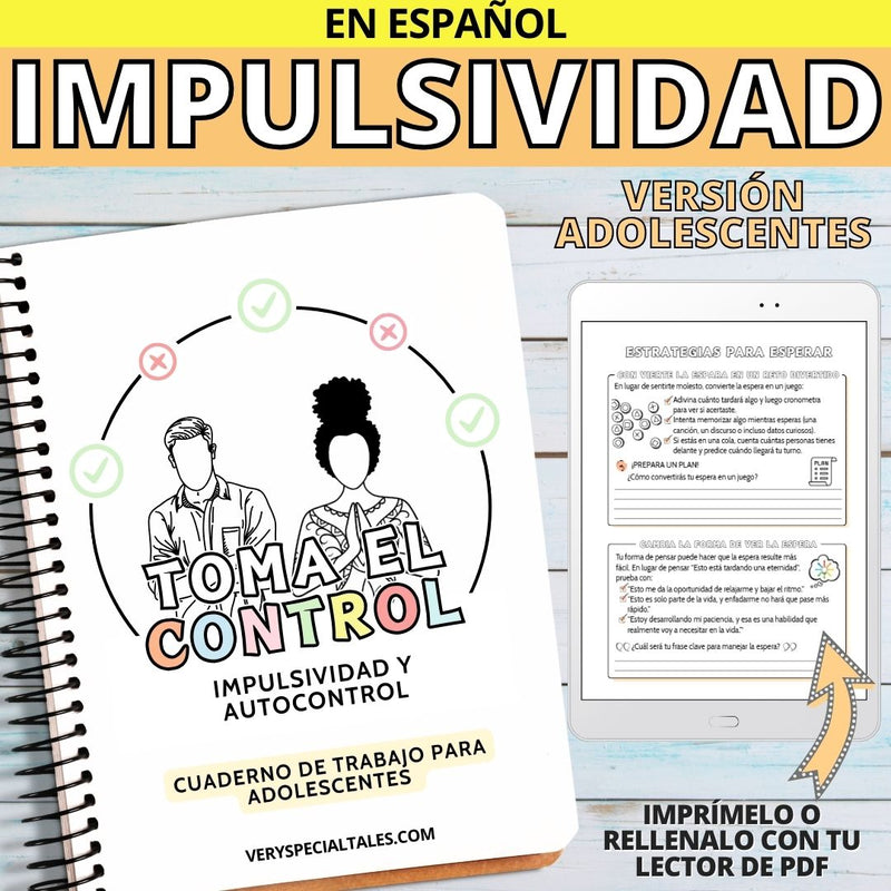 Colección Adolescente "Habilidades Emocionales y Sociales" – Cuadernos en PDF sobre Ira, Habilidades Sociales, y mucho más