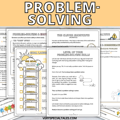 Examples of Problem Solving Worksheets for Teens