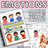 Emotions Workbook exploring 15 emotional states, feelings or moods