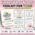 Frustration Tolerance Workbook for Teens with coping skills, helpful thinking, problem-solving, and frustration management activities.