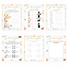 6 worksheets from the Christmas Fun for ALL the Family digital product, containing Christmas and New Year activities.