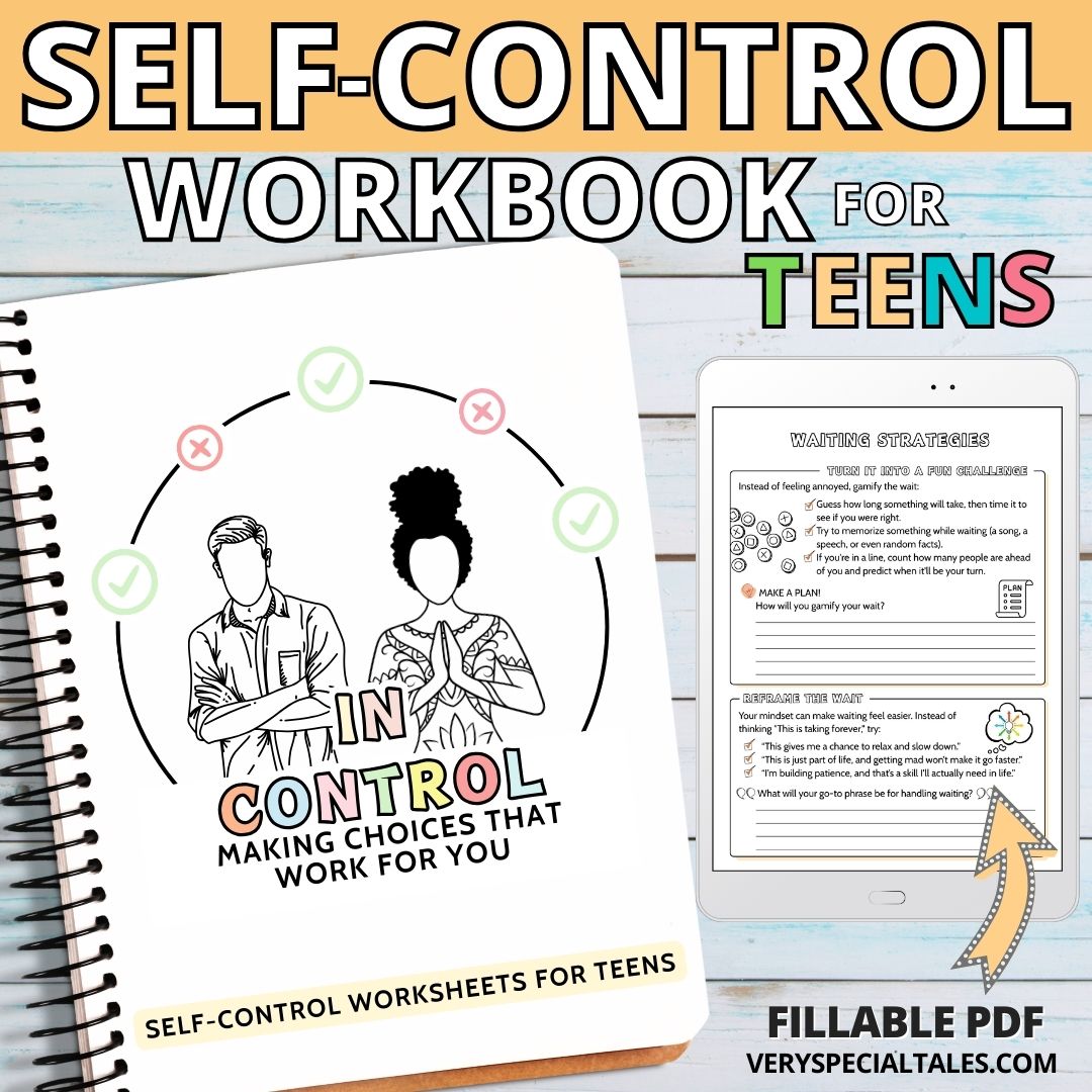 Self-Control Workbook for Teens