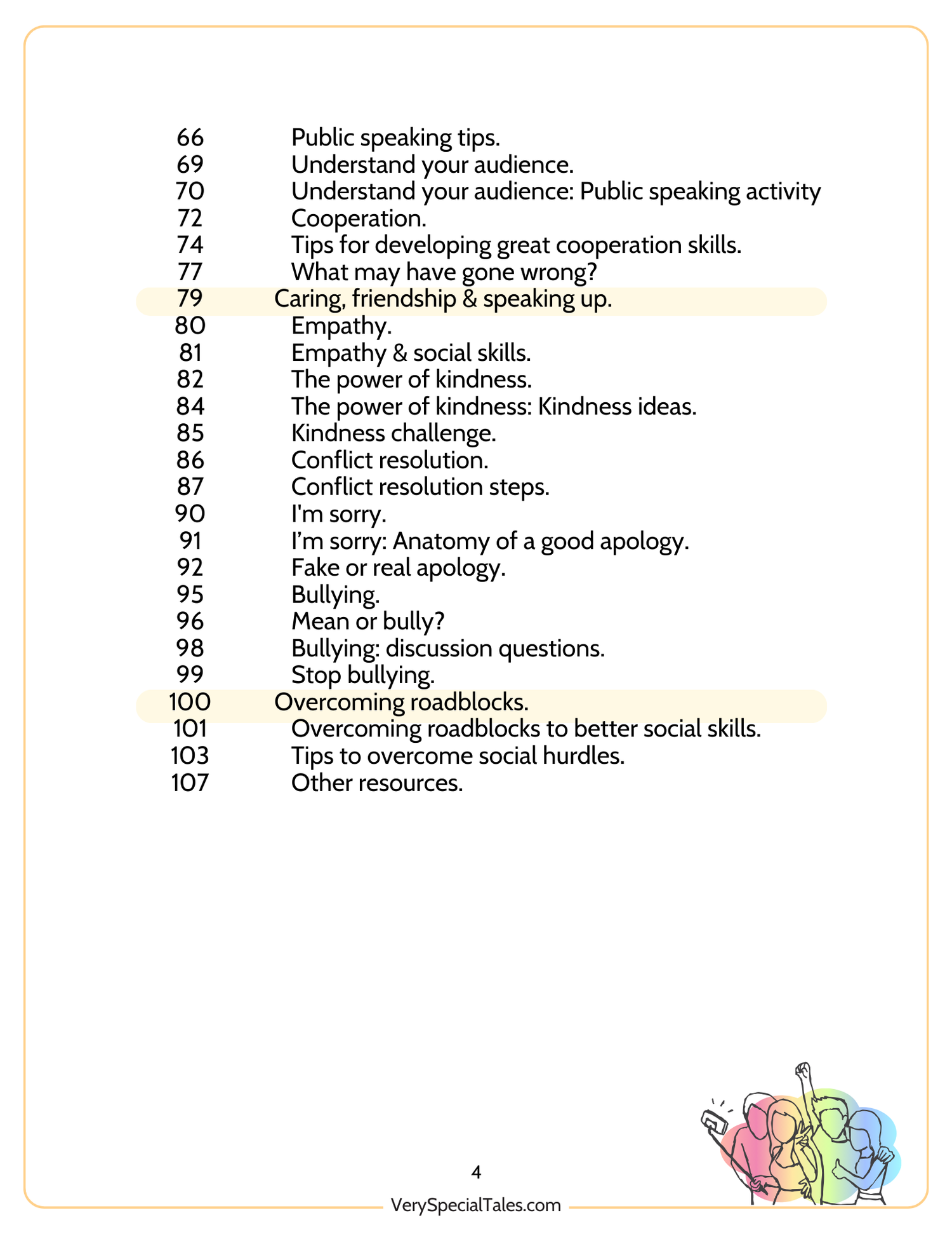 Social Skills Worksheets for TEENS