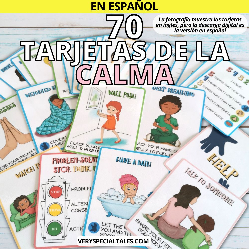 Ejemplos de las tarjetas de la calma