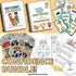 Confidence-building bundle with worksheets, self-esteem workbook, self-esteem crafts, positive affirmation cards and other SEL activities