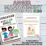 Cool Kid Journal (Anger Management Activities for Kids / 70 Calm Down Cards)