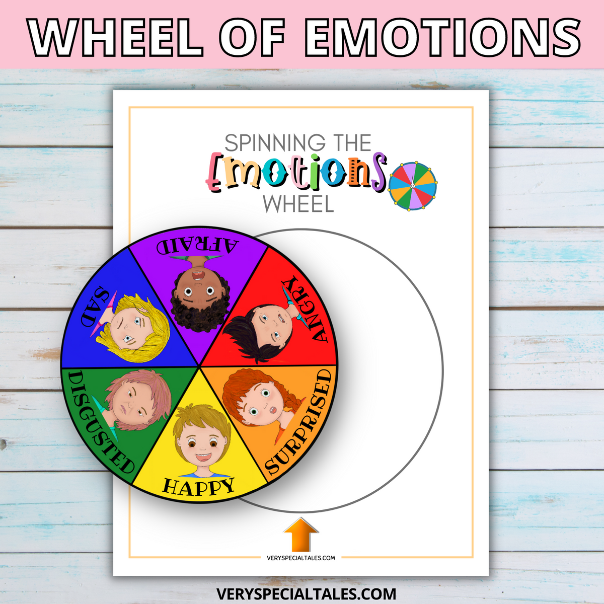 Basic Emotions Worksheets & Activities (Puzzles & Wheel) – Very Special ...